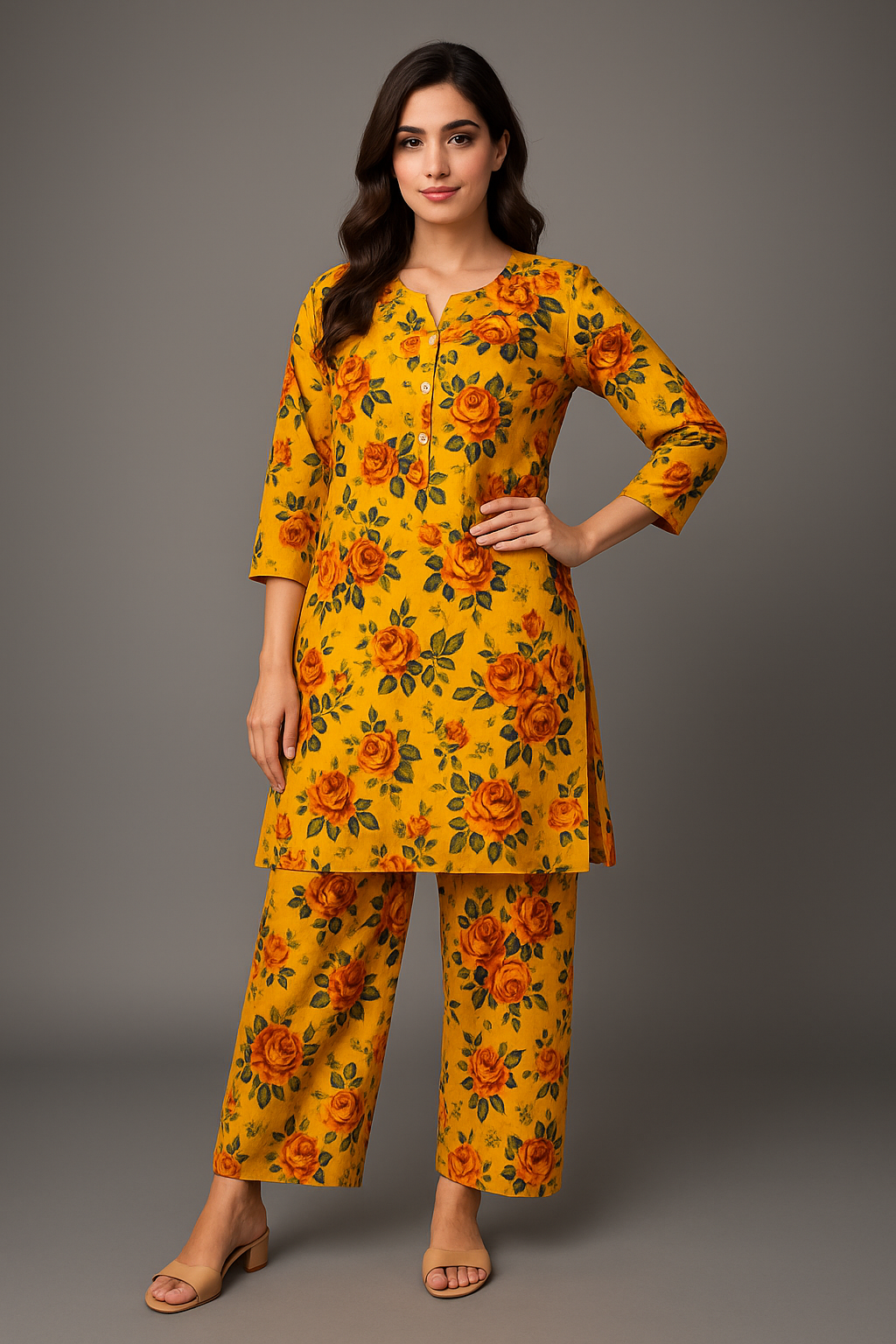 Golden Sapphire 2 Pcs suit