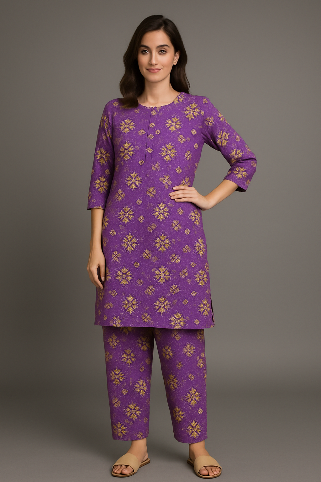 Rang-e-Banafsha 2 Pcs suit
