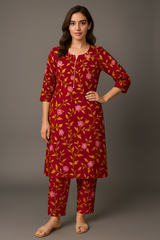 Crimson Bloom 2 PCs suit